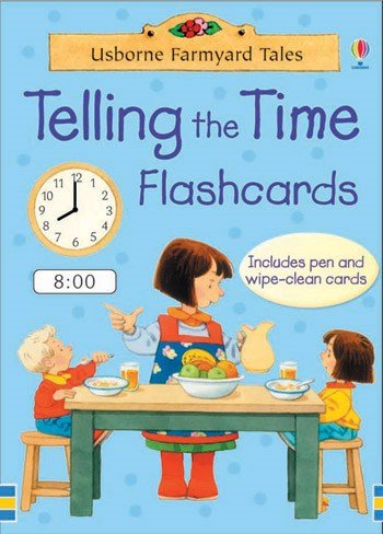 Telling The Time Flashcards - ABC School Supplies
