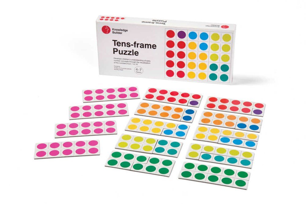 **Tens Frame Puzzles - ABC School Supplies