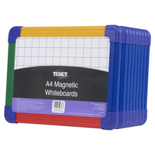 **Texet A4 Magnetic Gridded Whiteboard Pack Of 10 - ABC School Supplies