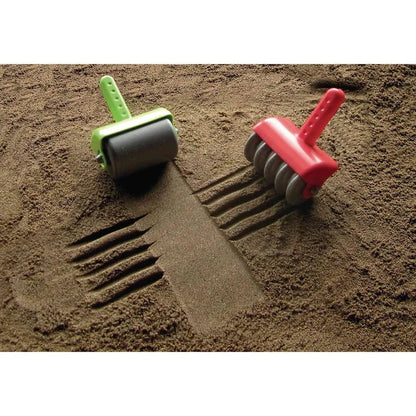 Textured Sand Rollers Pack of 5 - ABC School Supplies