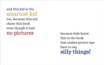 The Book With No Pictures - ABC School Supplies