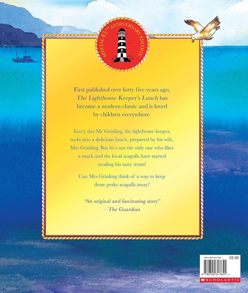 The Lighthouse Keeper's Lunch (45Th Anniversary Edition) - ABC School Supplies
