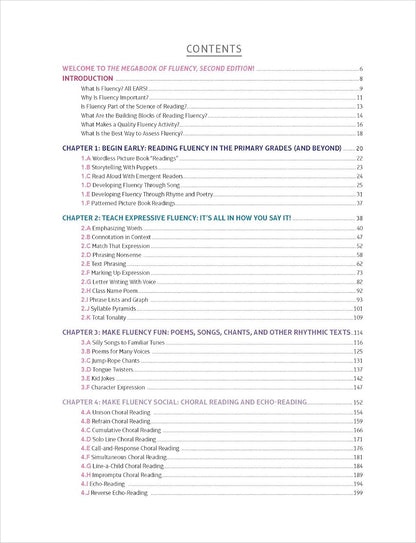 The Megabook of Fluency, 2nd Edition: Strategies and Texts To Engage All Readers - ABC School Supplies