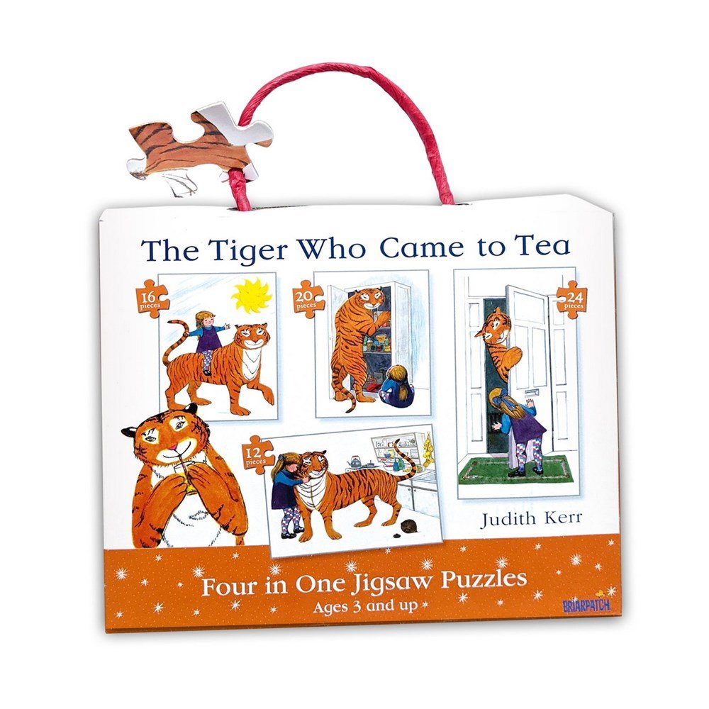 **The Tiger Who Came To Tea 4 in 1 Puzzle - ABC School Supplies