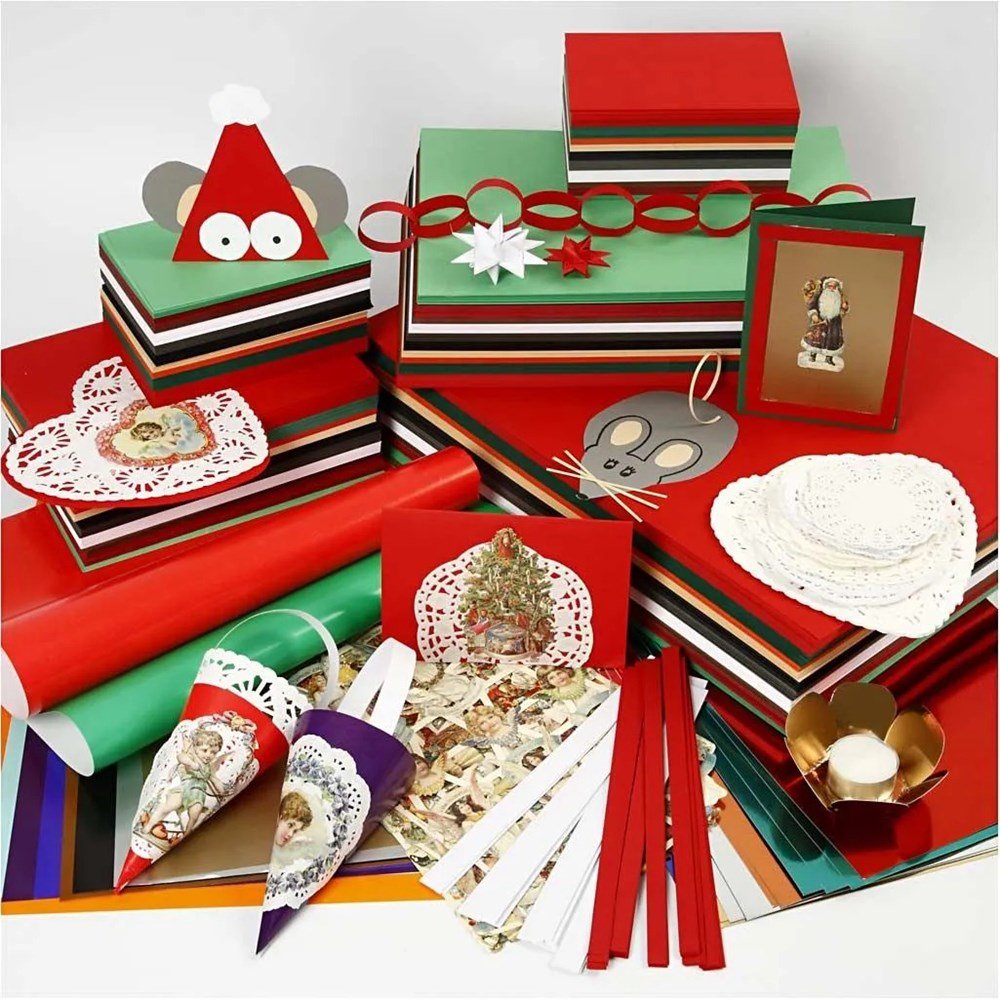 The Traditional Christmas Craft and Card Bargain Pack - ABC School Supplies