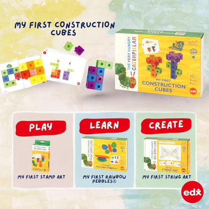 The Very Hungry Caterpillar My First Construction Cubes - ABC School Supplies