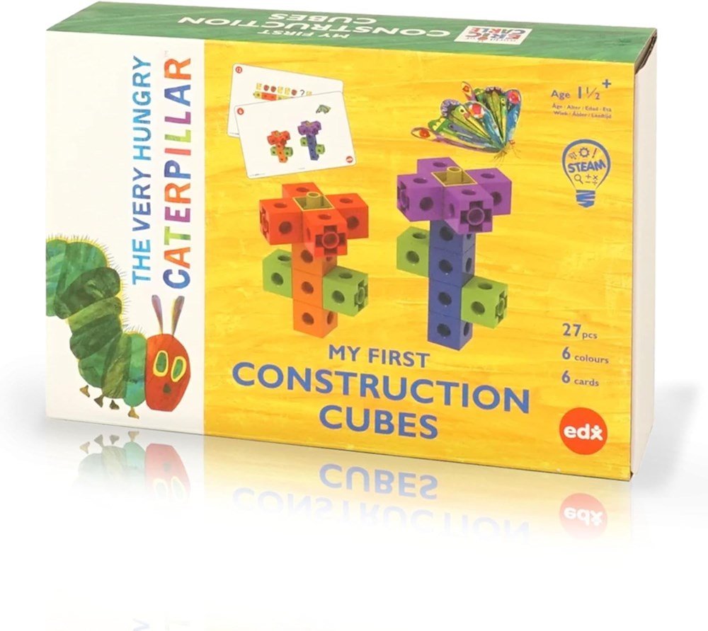 The Very Hungry Caterpillar My First Construction Cubes - ABC School Supplies