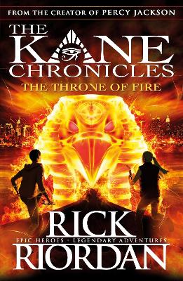Throne of Fire (The Kane Chronicles Book 2) - ABC School Supplies