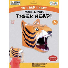 Tiger 3D Mask Card Craft - ABC School Supplies