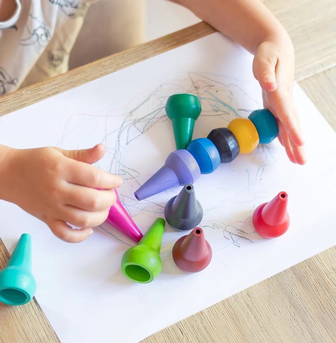 Tiger Tribe Stackable Crayons - Candy Colours - ABC School Supplies