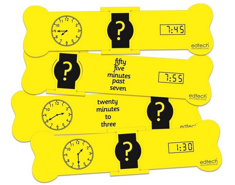 Time Bones (Pack Of 100) - ABC School Supplies
