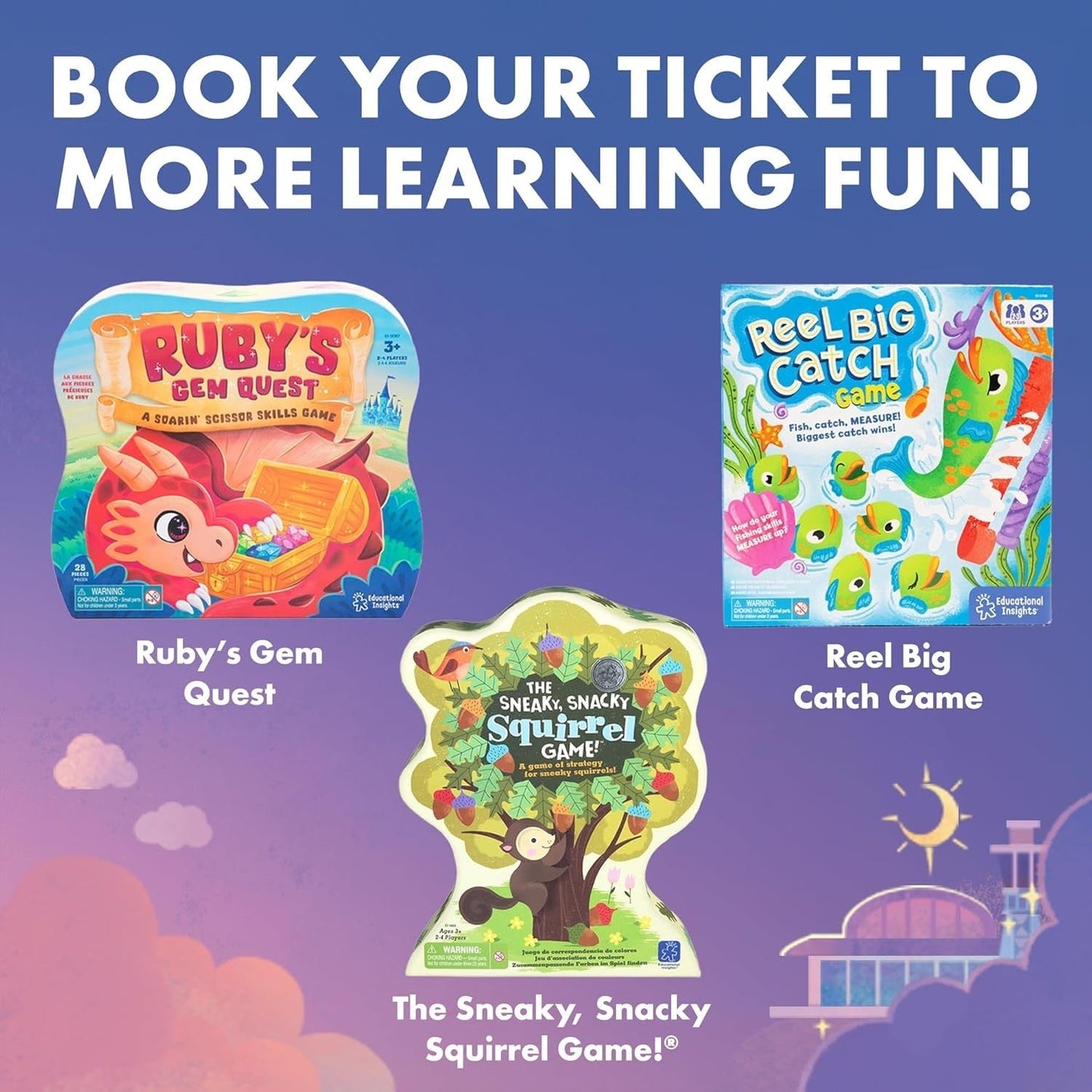 Time to Fly Clock Game - ABC School Supplies