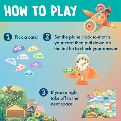 Time to Fly Clock Game - ABC School Supplies