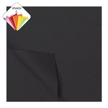 Tissue Paper (5 Sheets) - Black - ABC School Supplies