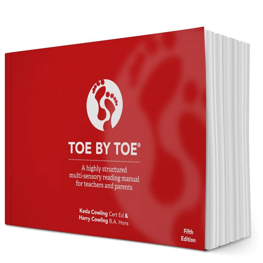 Toe By Toe: A Highly Structured Multi-Sensory Reading Manual - ABC School Supplies