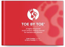 Toe By Toe: A Highly Structured Multi-Sensory Reading Manual - ABC School Supplies