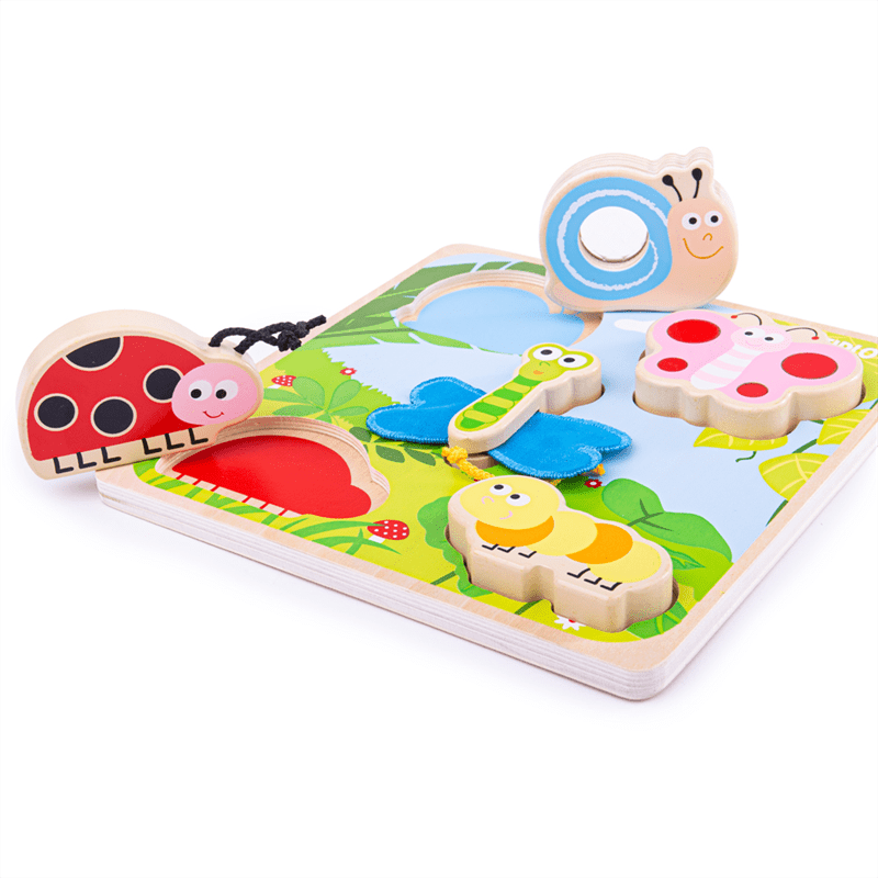 Touch And Feel Puzzle - Insects - ABC School Supplies