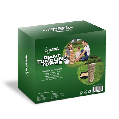 Toyfinity Giant Jenga Tumbling Tower - ABC School Supplies