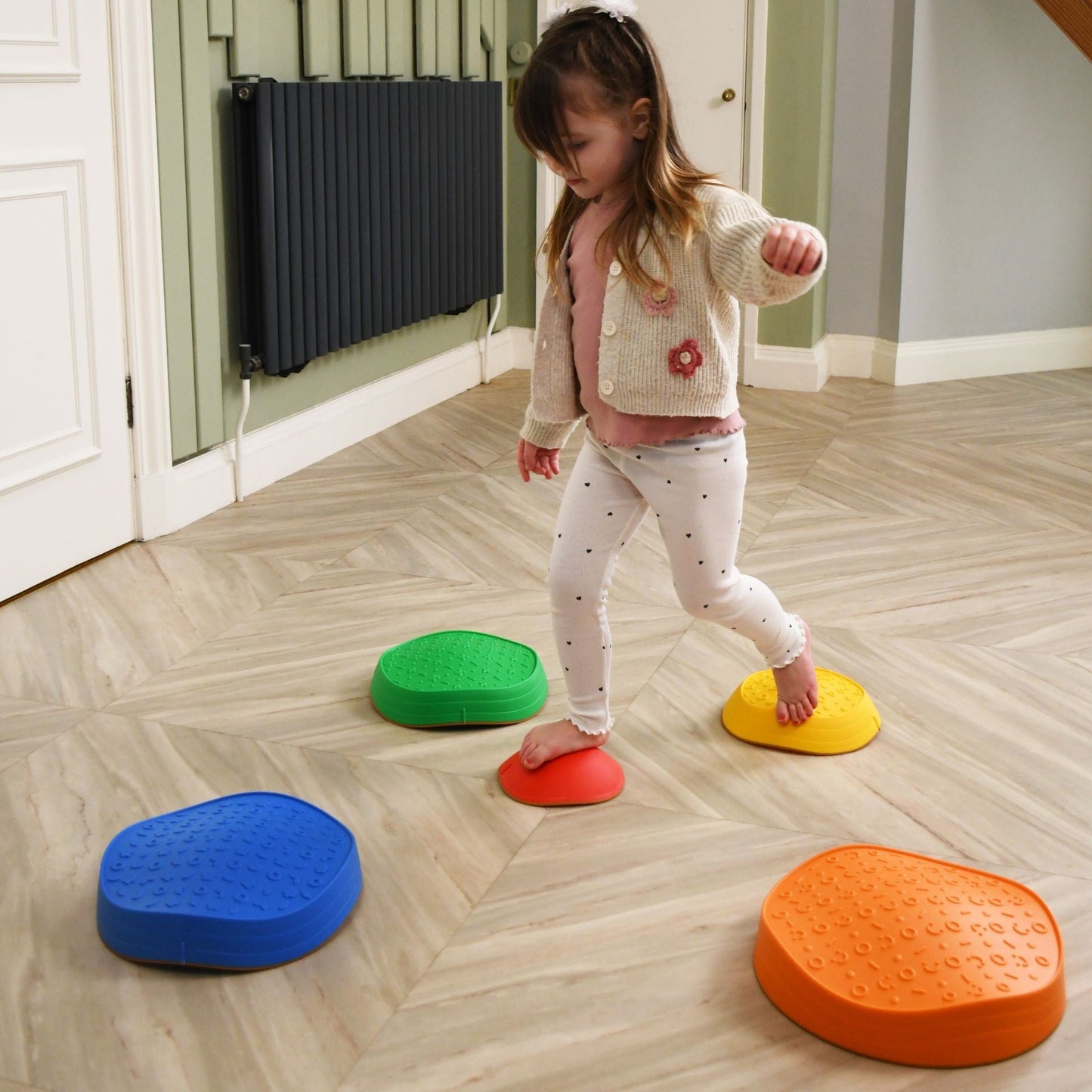 Toyfinity Sensory Stepping Stones 5 Piece Set - ABC School Supplies