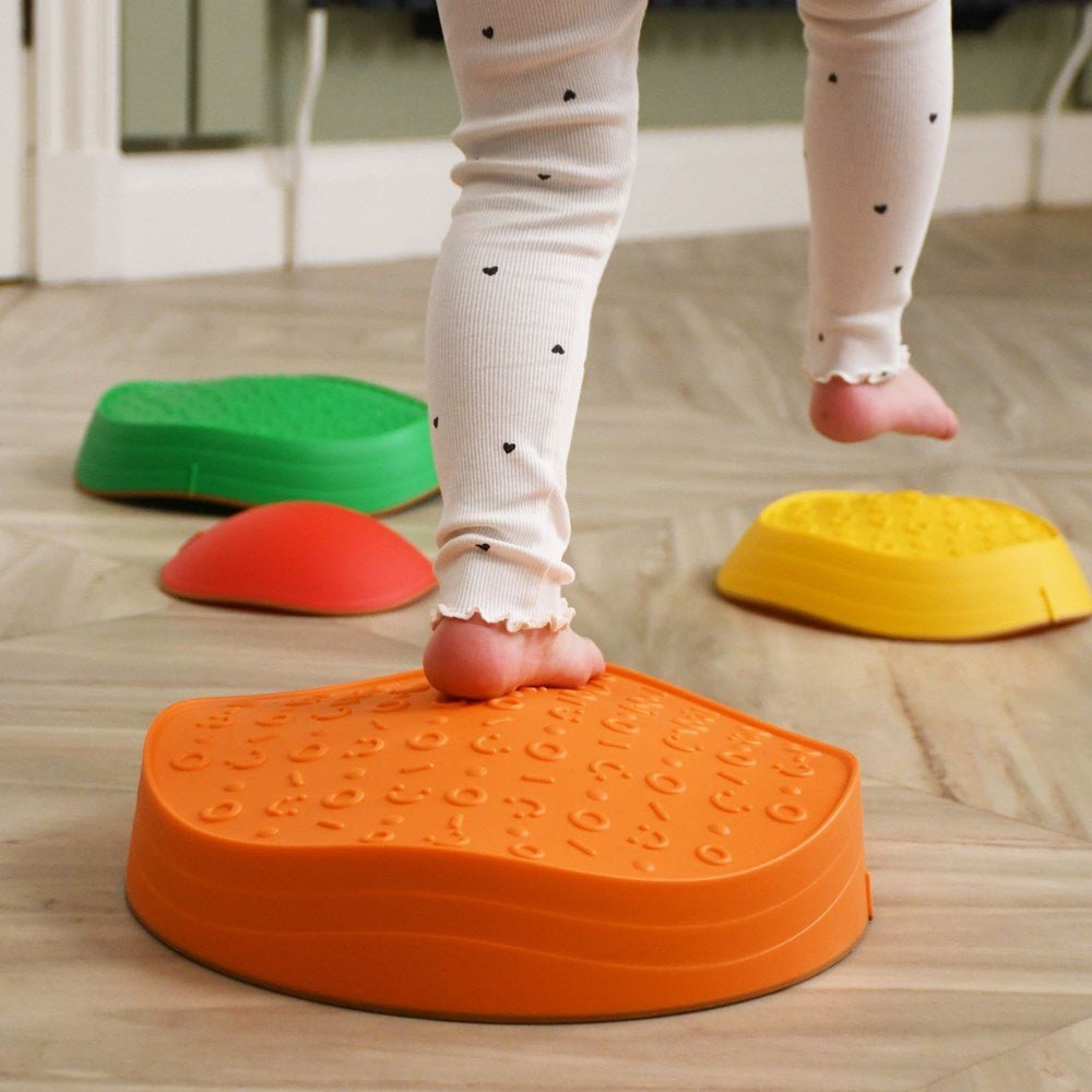 Toyfinity Sensory Stepping Stones 5 Piece Set - ABC School Supplies