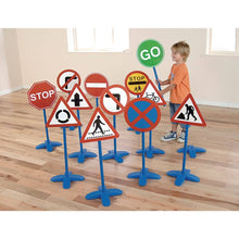Traffic Signs - Pack Of 12 - ABC School Supplies