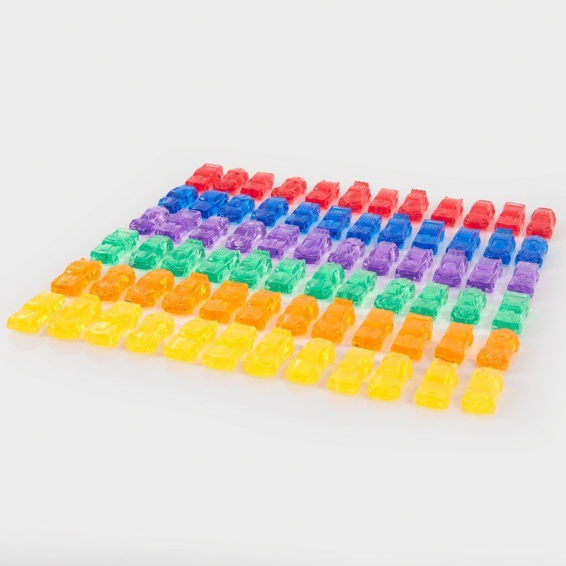 Translucent Colour Cars - 72 Pack - ABC School Supplies