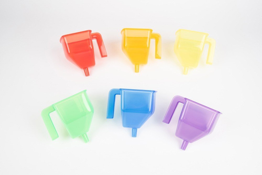 Translucent Colour Funnel Set - ABC School Supplies
