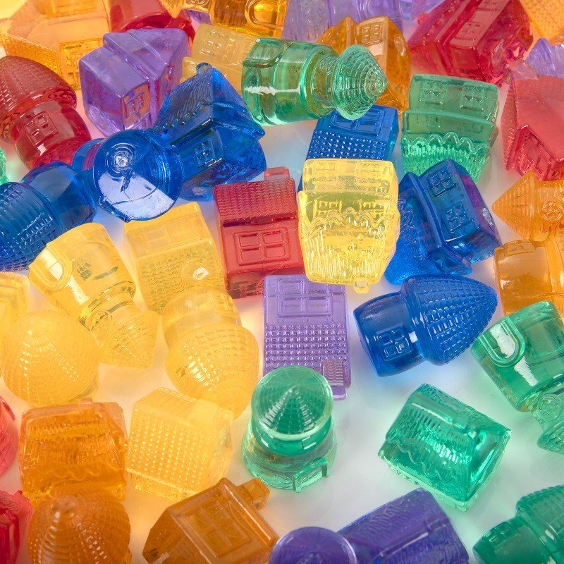 Translucent Colour Homes - 72 Pack - ABC School Supplies