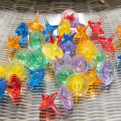 Translucent Colour Spinners - 36 Pack - ABC School Supplies
