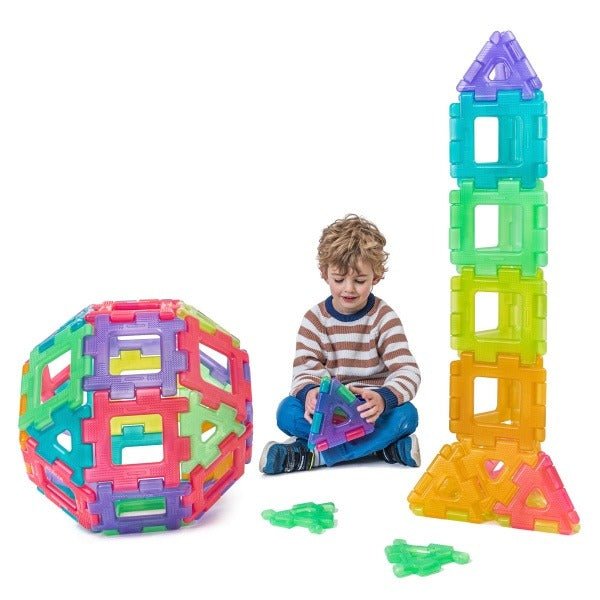 Translucent Giant Polydron Set - ABC School Supplies