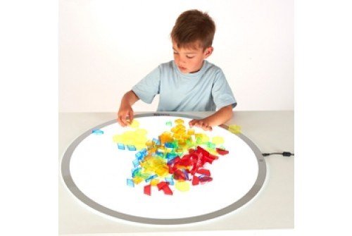 Translucent Hollow Pattern Blocks Pack of 180 - ABC School Supplies