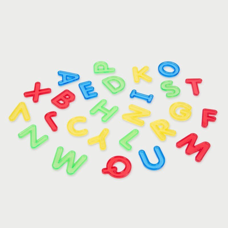 Translucent Letters Uppercase - 26 Pack - ABC School Supplies