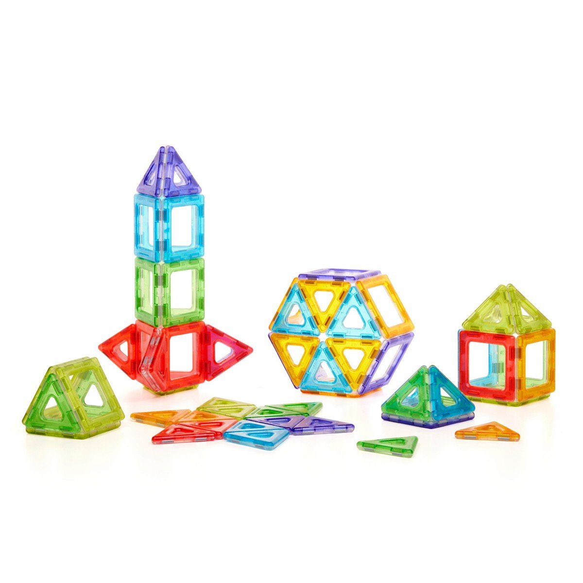 Translucent Magnetic Polydron Set - ABC School Supplies