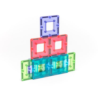 Translucent Polydron Kindermag Set (48 Pieces) - ABC School Supplies