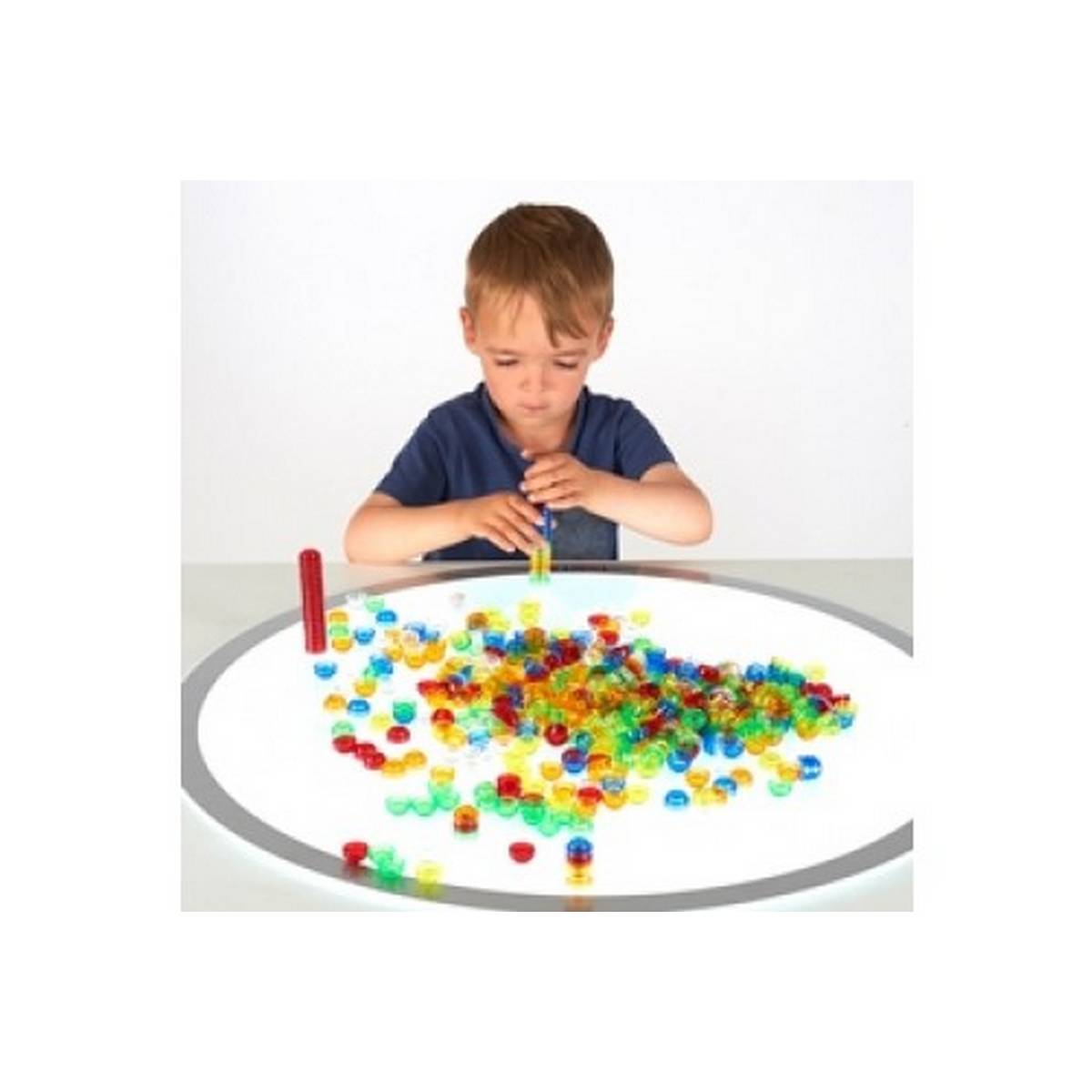 Translucent Stackable Counters - ABC School Supplies
