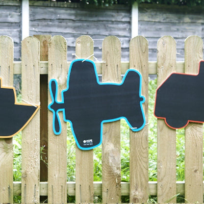 Transport Chalkboards Pack Of 4 - ABC School Supplies