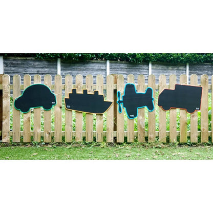 Transport Chalkboards Pack Of 4 - ABC School Supplies