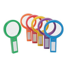 TTS Recordable Plastic Magnifying Glasses - 6 Pack - ABC School Supplies