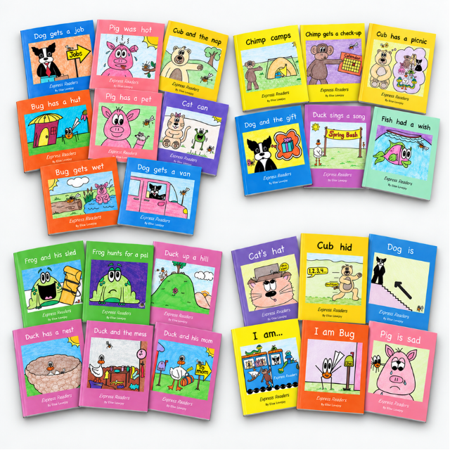 UFLI Express Decodable Readers - Complete Set 1 (I Am Ready - Set 3) - 26 Titles - ABC School Supplies