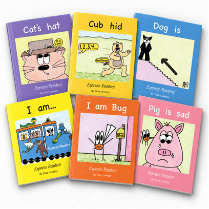 UFLI Express Decodable Readers - I Am Ready (6 Titles) - ABC School Supplies