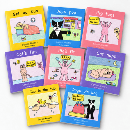 UFLI Express Decodable Readers Set 1 Supplemental Set (8 Titles) - ABC School Supplies