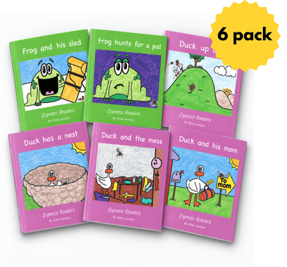 UFLI Express Decodable Readers Set 2 - 6 Pack (36 Books) - ABC School Supplies