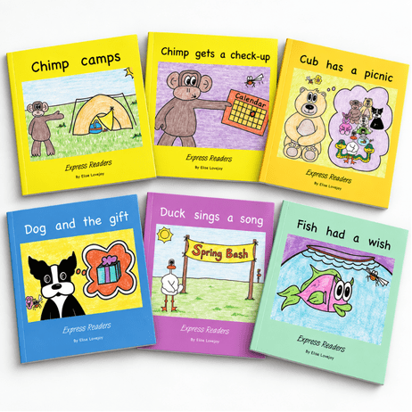 UFLI Express Decodable Readers Set 3 (6 Titles) - ABC School Supplies