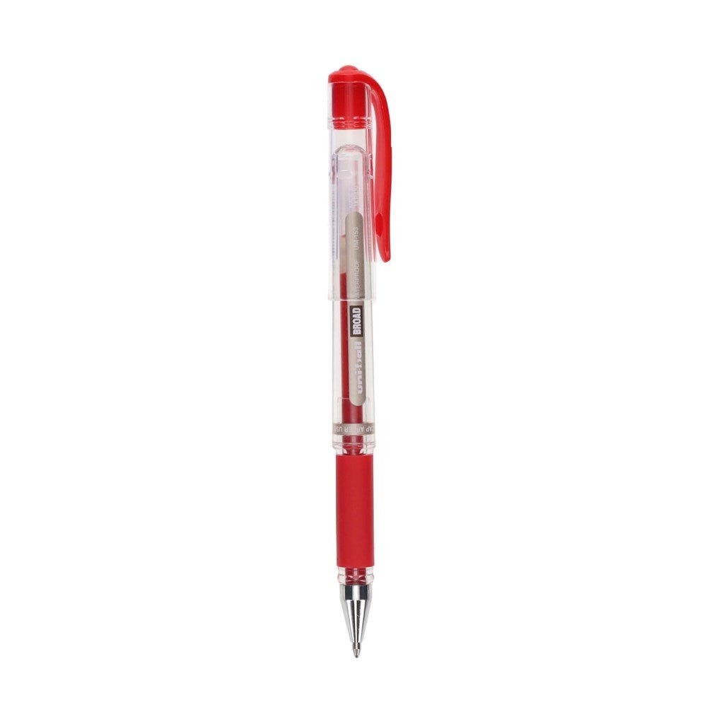 Uni Ball 0.1mm Signo Rollerball Pen - Red - ABC School Supplies