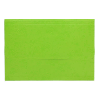 Universal A4 Cardboard Document Wallets Pack of 5 - ABC School Supplies