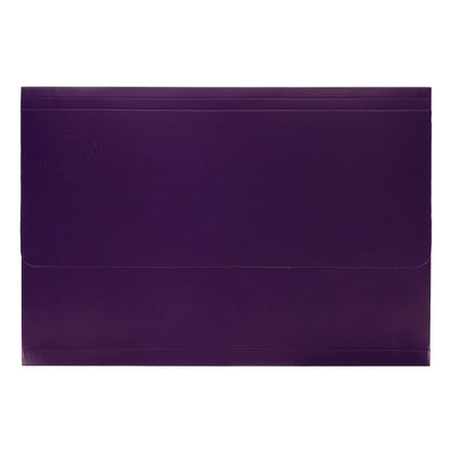 Universal A4 Cardboard Document Wallets Pack of 5 - ABC School Supplies