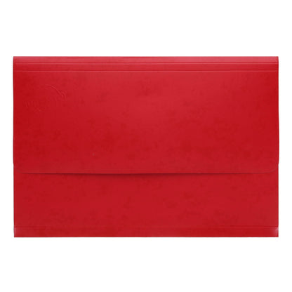 Universal A4 Cardboard Document Wallets Pack of 5 - ABC School Supplies