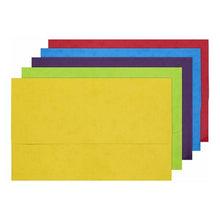 Universal A4 Cardboard Document Wallets Pack of 5 - ABC School Supplies
