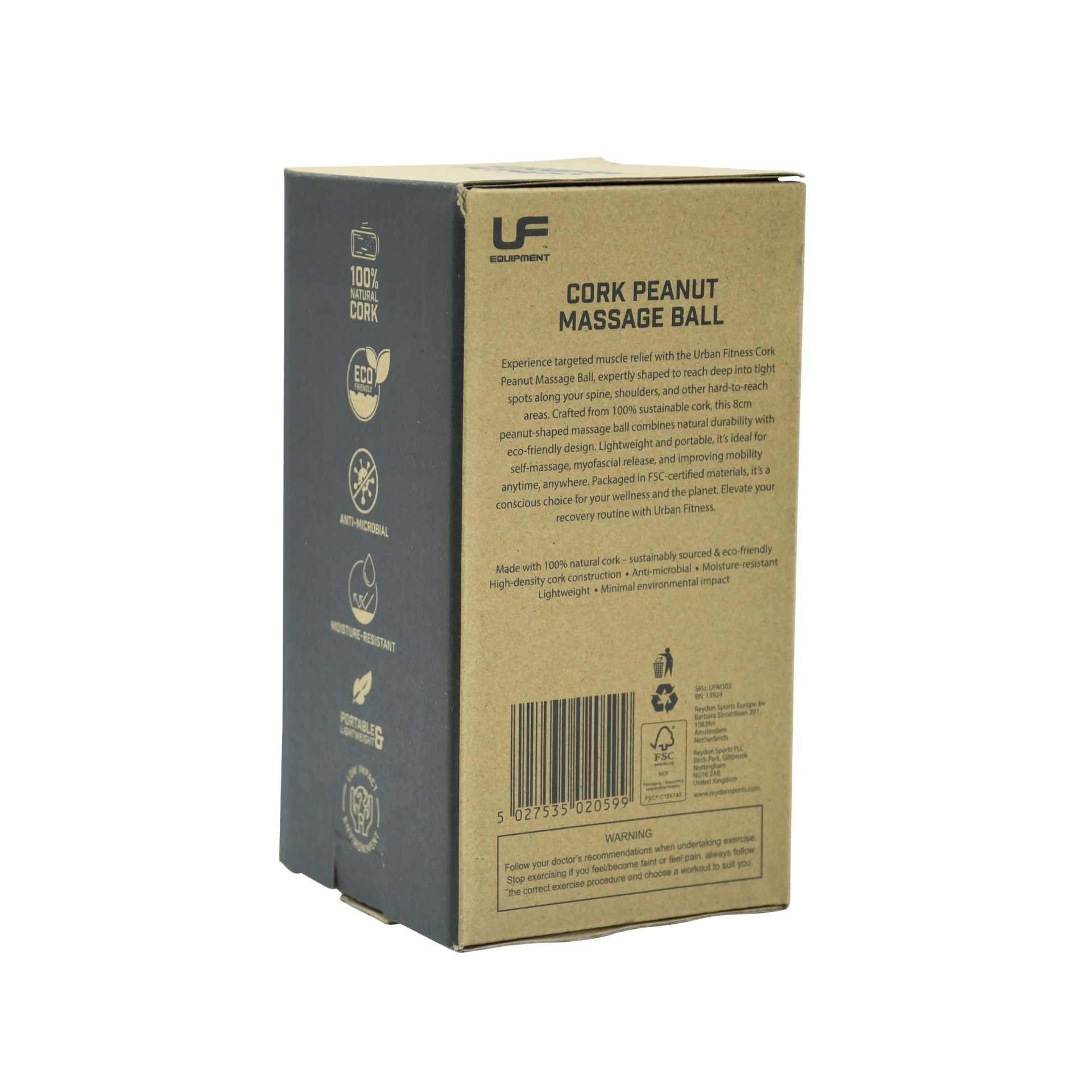 Urban Fitness Cork Peanut Massage Ball - ABC School Supplies