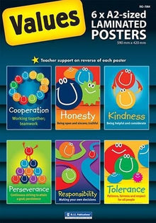 Values Posters - ABC School Supplies